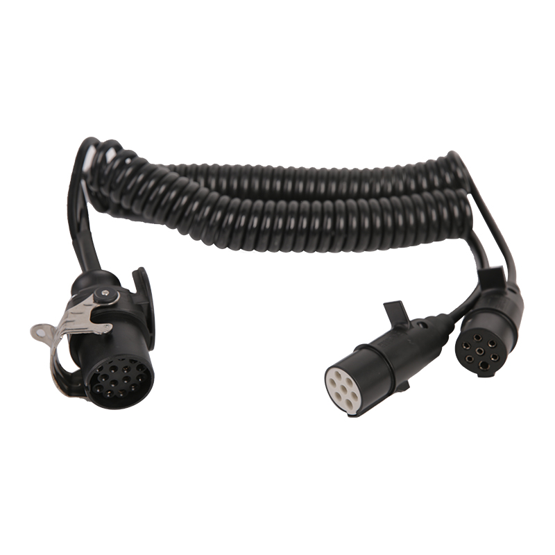 7-polig PU-spiralspole JH016-D