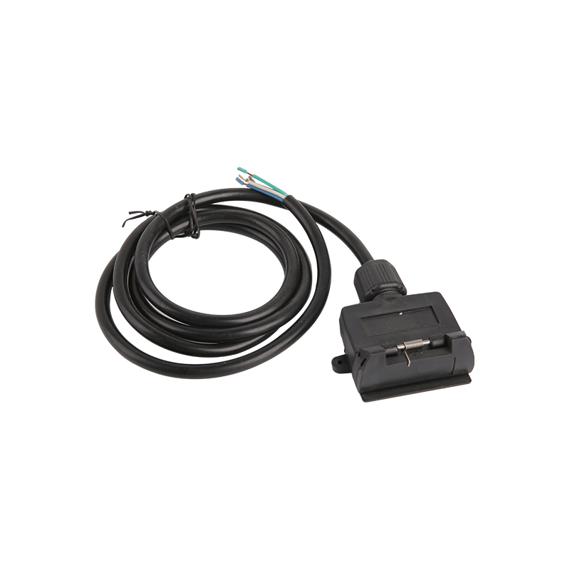 7-polig PVC rak spoleplugg JH033